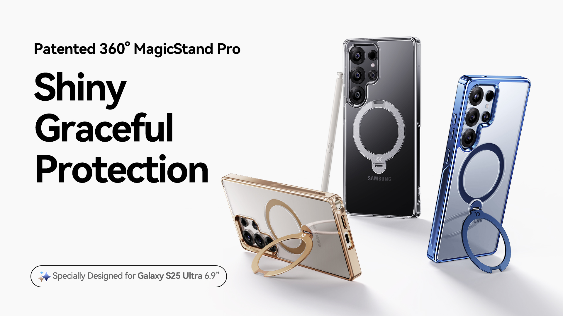 Amazon.com: CASEKOO Official Blue Glossy for Samsung Galaxy S25